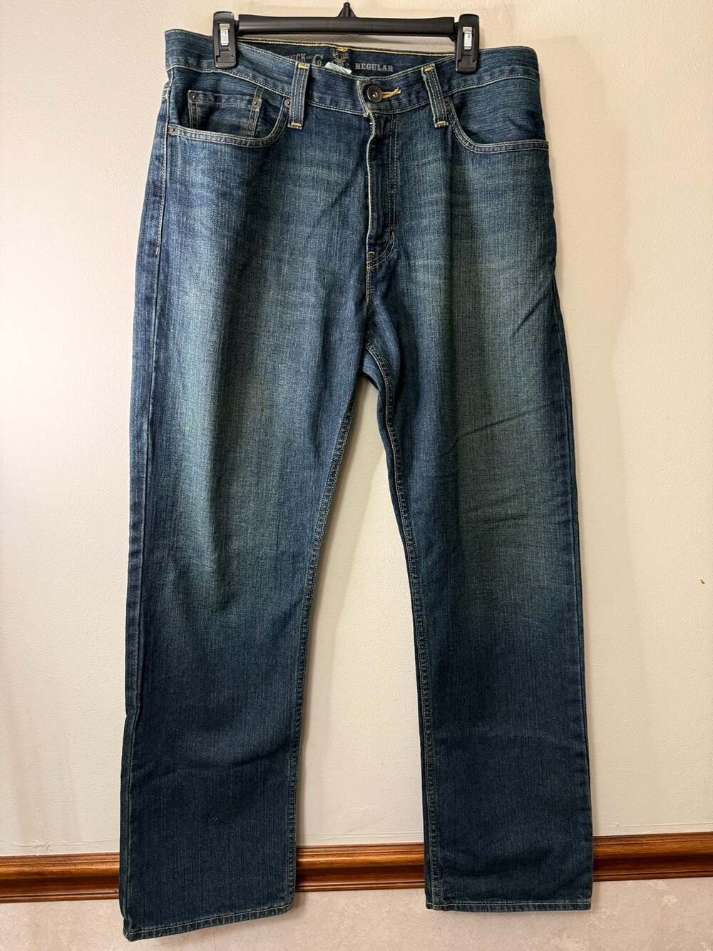 Roebuck & Co. Regular Jeans Size 32 X 30 Blue Denim